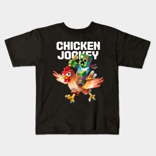 Chicken-Jockey Kids T-Shirt